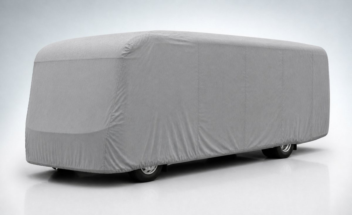 Deluxe Shield- the best cover for your RV in the rainy season!