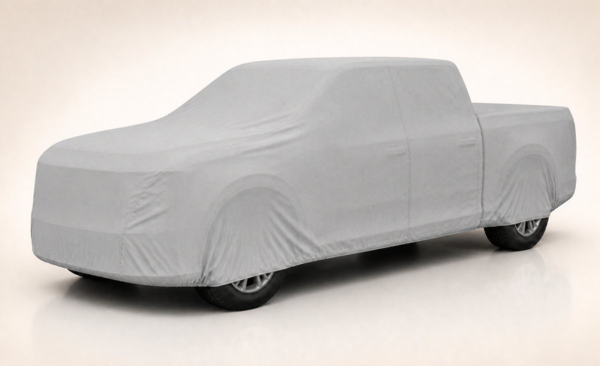 Cheap and basic truck covers best suited for indoor protection.