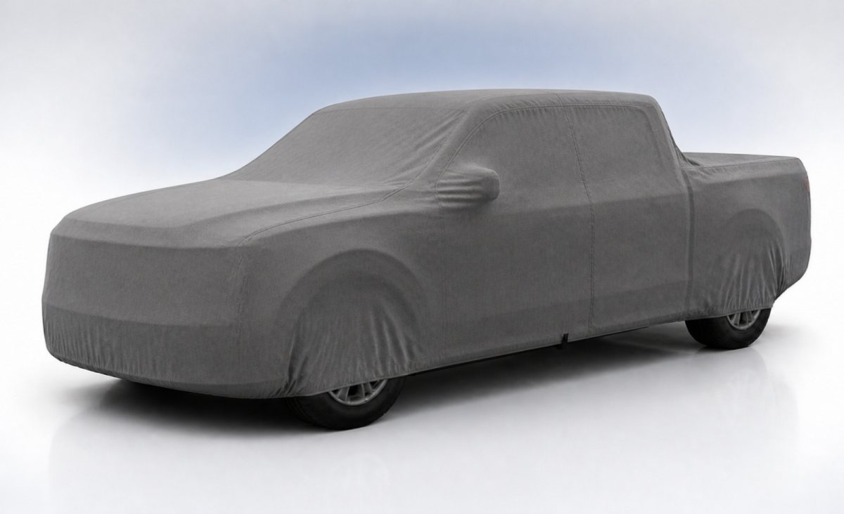 Standard truck covers for protection against extreme external elements.