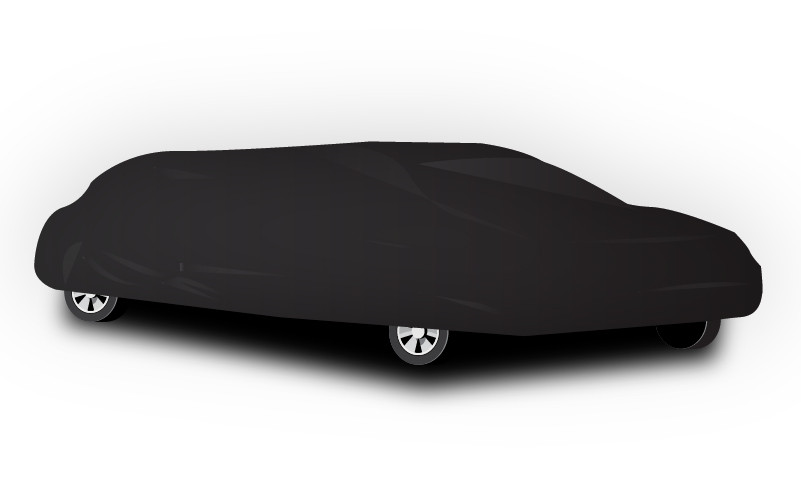Luxurious black satin cover for your luxurious Limo ride!